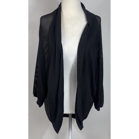 ESCADA SPORT Womens Sweater Cardigan Small Baumwolle 3/4 Sleeve Sheer Old Money - Picture 1 of 14